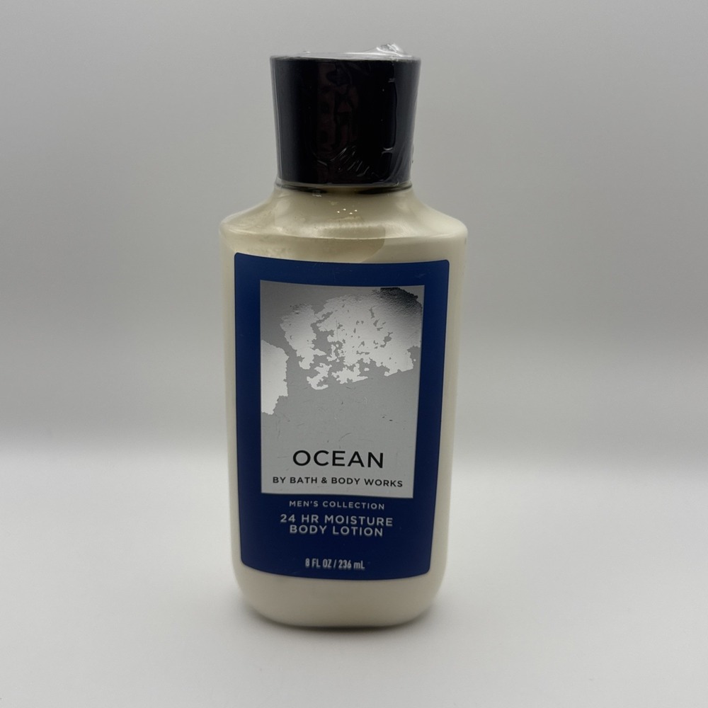 NEW Bath & Body Works Men's Collection Ocean 24 HR Moisture Body Lotion 8oz